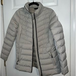 Beige Puffer Jacket